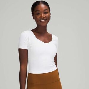 🚫SOLD🚫Lululemon Align T-Shirt White Size 8